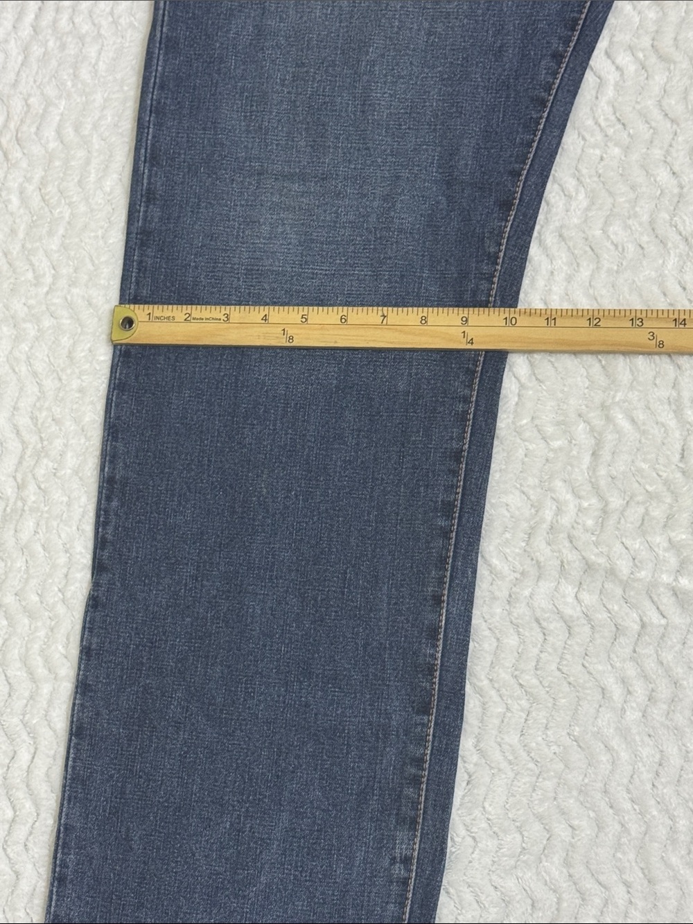 Vintage Evisu Denim Embroidered Jeans Japan Baggy Y2K Men Size 36 Blue - Picture 8 of 16